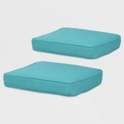 Rolston 2pk Outdoor Replacement Ottoman Cushion - Haven Way -Outdoor Decoration Store GUEST 2ad243d1 ce2e 4f81 b32e b36fc213a506