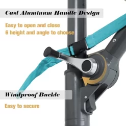 Aoodor Patio 10FT Off-set Hanging Aluminum Cantilever Umbrella( Not Include A Base) 17 Aoodor Patio 10FT Off-set Hanging Aluminum Cantilever Umbrella( Not Include A Base) -Outdoor Decoration Store GUEST 2c6bdfc8 592a 45d8 bc8d 3ad53adabbf9