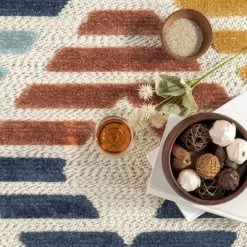 NuLOOM Brinn Geometric Striped Indoor/Outdoor Patio Area Rug -Outdoor Decoration Store GUEST 2d0b7108 885d 4fa4 88e7 1dd2bfa6e21b