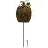 Transpac Metal 32 In. Bronze Harvest Pumpkin Yard Stake -Outdoor Decoration Store GUEST 2d818f79 8ae7 473d bbab 1fe11769ce46