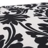 Outdoor Tufted Bench/Loveseat/Swing Cushion - Black/Cream Floral - Pillow Perfect -Outdoor Decoration Store GUEST 2db5e565 f59d 4f01 8399 0ce012843c0f 2