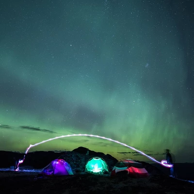 Luci Solar LED Outdoor Lantern Multicolored 10 Luci Solar LED Outdoor Lantern Multicolored - Image 8