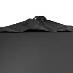 Crestlive Products 11.5'x11.5' Luxury Aluminum Frame Double Top Round Offset Cantilever Umbrella Black -Outdoor Decoration Store GUEST 2f76a481 ee09 4765 8802 3ad5808b795d