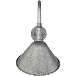 Franklin Iron Works Rustic Farmhouse Outdoor Barn Light Fixture Galvanized 18" Curving Gooseneck RLM Exterior House Porch Patio 11 Franklin Iron Works Rustic Farmhouse Outdoor Barn Light Fixture Galvanized 18" Curving Gooseneck RLM Exterior House Porch Patio -Outdoor Decoration Store GUEST 308315c7 2af4 494c 9503 184b83b52168