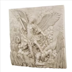 Design Toscano St. Michael The Archangel Sculptural Wall Frieze -Outdoor Decoration Store GUEST 30d783e6 1913 4654 b25c 447fb561a3ef