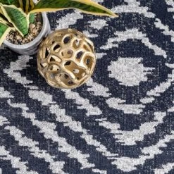 NuLOOM Zaria Diamond Tiles Fringed Indoor/Outdoor Patio Area Rug 12 NuLOOM Zaria Diamond Tiles Fringed Indoor/Outdoor Patio Area Rug -Outdoor Decoration Store GUEST 30e2e98a bf93 4622 8341 c1d9d74498fc