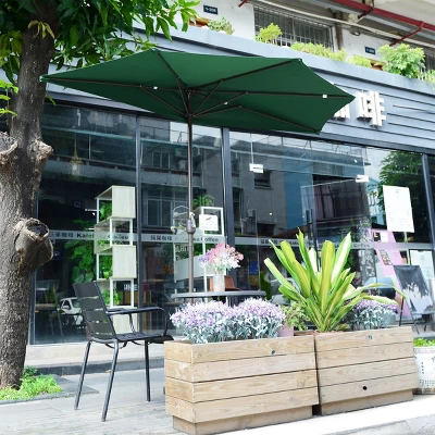 Half Round Patio Umbrella With Easy Crank – Compact 9ft Semicircle Outdoor Shade Canopy For Balcony, Porch, Or Deck By Nature Spring (Forest Green) 7 Half Round Patio Umbrella With Easy Crank – Compact 9ft Semicircle Outdoor Shade Canopy For Balcony, Porch, Or Deck By Nature Spring (Forest Green) - Image 5