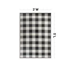 World Rug Gallery Buffalo Plaid Reversible Plastic Outdoor Rugs -Outdoor Decoration Store GUEST 34129bb8 e5d7 48e3 b8d4 88dd806db218