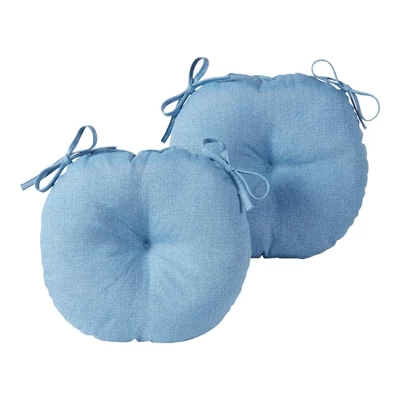 Kensington Gardens 2pc Transitional Outdoor Bistro Seat Cushions 6 Kensington Gardens 2pc Transitional Outdoor Bistro Seat Cushions - Image 4