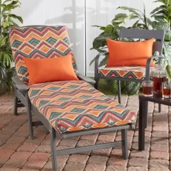 Set Of 2 Outdoor Lumbar Throw Pillows Rust - Kensington Garden -Outdoor Decoration Store GUEST 34b81e10 3a9b 4248 ba53 6af81355e5ae