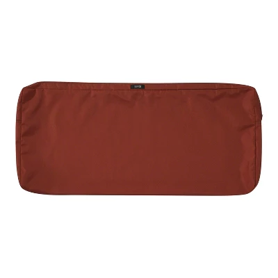 48" X 18" X 3" Ravenna Water-Resistant Patio Bench/Settee Cushion Spice - Classic Accessories 11 48" X 18" X 3" Ravenna Water-Resistant Patio Bench/Settee Cushion Spice - Classic Accessories - Image 9