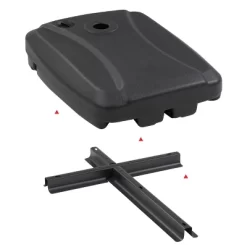 136.8lbs Rectangular Patio Umbrella Base With Wheels Gray - CorLiving 10 136.8lbs Rectangular Patio Umbrella Base With Wheels Gray - CorLiving -Outdoor Decoration Store GUEST 35a6993d 87a7 48bf a057 322d91b08a5b