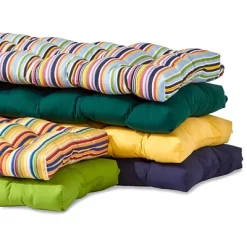 Outdoor Solid Forest Sunbrella Swing/Bench Cushion - Kensington Garden -Outdoor Decoration Store GUEST 360635a9 392f 4007 a6f0 5a5029d54ebe