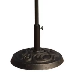 33Ibs Resin Outdoor Decorative Patio Umbrella Base Black - Wellfor -Outdoor Decoration Store GUEST 36ce356d ef61 4390 9ce8 47e0fe0322d1