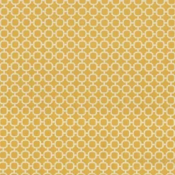 2pc Rounded Corners Outdoor Seat Pads Yellow/White Geometric - Pillow Perfect -Outdoor Decoration Store GUEST 377e86eb efe8 467d aa55 d927777de593