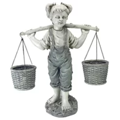 Design Toscano Flowers For Felicity Little Girl Garden Statue: Medium