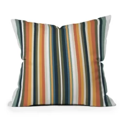 Sheila Wenzel Ganny Mid Century Stripes Outdoor Throw Pillow - Deny Designs -Outdoor Decoration Store GUEST 395aa3af 5f29 4fa7 96dd a163c9859e75