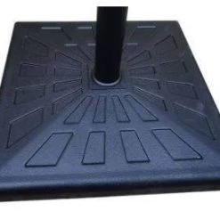 42Ibs Resin Square Patio Umbrella Base Black - Wellfor -Outdoor Decoration Store GUEST 39bb95eb 0818 476d 9136 57c1fcd9de58