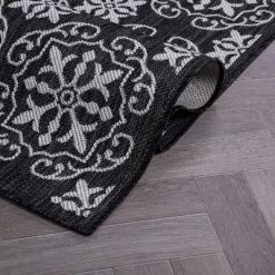 World Rug Gallery Transitional Geometric Textured Flat Weave Indoor/Outdoor Area Rug -Outdoor Decoration Store GUEST 3c2c143c 59c6 4fca 8267 1c4828982dfd