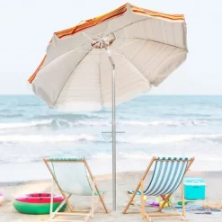 Costway 6.5FT Patio Beach Umbrella Sun Shade Tilt Carry Bag -Outdoor Decoration Store GUEST 3c46db63 d25e 4c83 be6f c4340493f99c