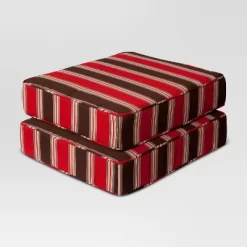 Rolston 2pk Outdoor Replacement Ottoman Cushion - Haven Way -Outdoor Decoration Store GUEST 40c4effe ce69 49ce 905e 705fa0597c65