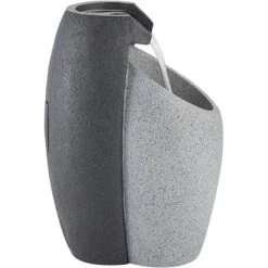 John Timberland Modern Outdoor Floor Water Fountain With Light LED 25" High Waterfall For Yard Garden Patio Deck Home -Outdoor Decoration Store GUEST 41c6285e 6e21 486f b3d8 fdc42876ac40