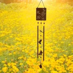 Woodstock Wind Chimes Signature Collection, Victorian Garden Chime, Rusted Steel Wind Chime