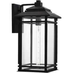 John Timberland North House Mission Outdoor Wall Light Fixture Matte Black Metal 19" Clear Glass For Post Exterior Barn Deck House Porch Yard Patio 13 John Timberland North House Mission Outdoor Wall Light Fixture Matte Black Metal 19" Clear Glass For Post Exterior Barn Deck House Porch Yard Patio -Outdoor Decoration Store GUEST 426d4364 2a2d 40f1 bc10 2dc6d72919c0