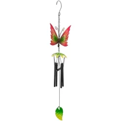 Northlight 19" Red Metal Butterfly Outdoor Garden Windchime 9 Northlight 19" Red Metal Butterfly Outdoor Garden Windchime -Outdoor Decoration Store GUEST 4364588d b526 412b 8164 a9688f4a175e