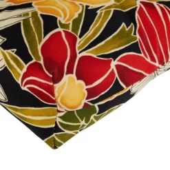 Aloha Floral Black Outdoor Seat Cushion - Kensington Garden -Outdoor Decoration Store GUEST 44d36af5 12d1 4126 804f aa1d8ea4ff09