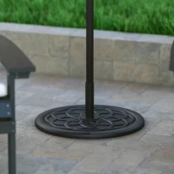 Emma And Oliver Universal Cement Patio Umbrella Base - Weatherproof - 19.25" Diameter 10 Emma And Oliver Universal Cement Patio Umbrella Base - Weatherproof - 19.25" Diameter -Outdoor Decoration Store GUEST 45464dfa fa6a 4e5b 836e d89685c7f1c8