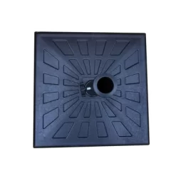 42Ibs Resin Square Patio Umbrella Base Black - Wellfor -Outdoor Decoration Store GUEST 46cbd76b 27eb 4669 834f 001e0f5a95d4