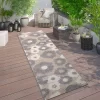 World Rug Gallery Palermo Modern Floral Indoor/Outdoor Area Rug -Outdoor Decoration Store GUEST 47258133 093b 443f 8e69 d16a9da52de2