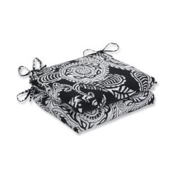 Outdoor/Indoor Addie Squared Corners Seat Cushion Set Of 2 - Pillow Perfect -Outdoor Decoration Store GUEST 4950f232 e924 488d a77a 1ce8bef0213f