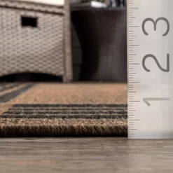 NuLOOM Legacy Striated Bordered Indoor/Outdoor Patio Area Rug -Outdoor Decoration Store GUEST 49fcbe44 cad6 4553 a229 d8c0b57d78f5