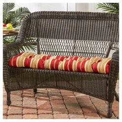 Outdoor Swing And Bench Cushion Roma Stripe - Kensington Garden
