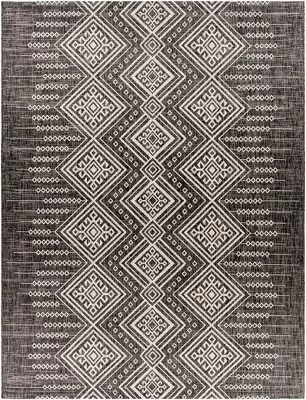 Mark & Day Hamme Rectangle Woven Indoor And Outdoor Area Rugs Black/White 10 Mark & Day Hamme Rectangle Woven Indoor And Outdoor Area Rugs Black/White - Image 8
