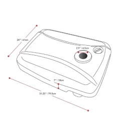 136.8lbs Rectangular Patio Umbrella Base With Wheels Gray - CorLiving 11 136.8lbs Rectangular Patio Umbrella Base With Wheels Gray - CorLiving -Outdoor Decoration Store GUEST 4c19c997 41b1 4392 874a 326d85bc7365
