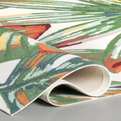 NuLOOM Contemporary Floral Lindsey Indoor/Outdoor Patio Area Rug -Outdoor Decoration Store GUEST 4c1e93ae e942 4ba9 9a29 4b7fc530aeb8