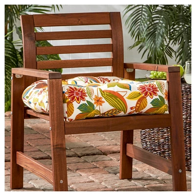 Esprit Floral Outdoor Seat Cushion - Kensington Garden 3 Esprit Floral Outdoor Seat Cushion - Kensington Garden