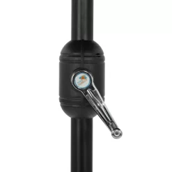 7.5' X 7.5' Bistro Market Patio Umbrella Slate Gray - Island Umbrella -Outdoor Decoration Store GUEST 4dfaf9c8 0211 45a8 9d05 97bd26a2cf74