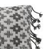 24x24 Inches Hand Woven Gray Polyester With Polyester Fill Pillow - Foreside Home & Garden -Outdoor Decoration Store GUEST 4e574241 e552 4265 9d3c 1b385b713011