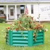 Sunnydaze Decor Sunnydaze Raised Powder-Coated Steel Hexagon Planter Garden Bed Kit For Plants, Flowers, Vegetables And Herbs - 41" W X 16" Deep -Outdoor Decoration Store GUEST 4edd1e9a 00b3 4327 83e5 8237667a26c1