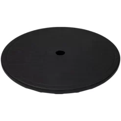 Northlight 19.75" Black Outdoor Umbrella Table Tray -Outdoor Decoration Store GUEST 4f1653e3 3502 48d3 9a46 c188a6e83229