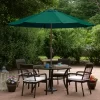 Northlight 9ft Outdoor Patio Market Umbrella With Hand Crank And Tilt, Hunter Green -Outdoor Decoration Store GUEST 4fe9d806 6994 4b5b 8802 ec40c9db76bd