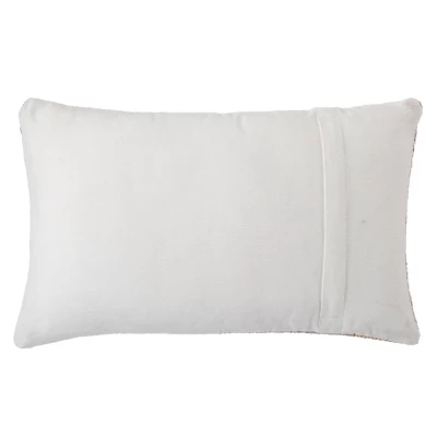 13"x21" Oversize Geometric Indoor/Outdoor Lumbar Throw Pillow White - Jaipur Living 3 13"x21" Oversize Geometric Indoor/Outdoor Lumbar Throw Pillow White - Jaipur Living