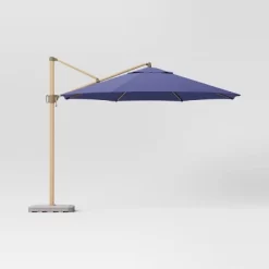 11'x11' Offset Patio Umbrella - Light Wood Pole - Threshold™ -Outdoor Decoration Store GUEST 544e7160 2f43 42b7 962e 5e64fe35ebc3