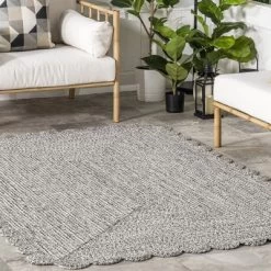 NuLOOM Idina Casual Scalloped Indoor/Outdoor Area Rug -Outdoor Decoration Store GUEST 549f0f5a 63cf 4557 9f26 837349e17afd