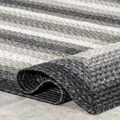 NuLOOM Gwyneth Braided Borders Indoor/Outdoor Patio Area Rug -Outdoor Decoration Store GUEST 552b381b 4307 4640 a441 62e8943e4318