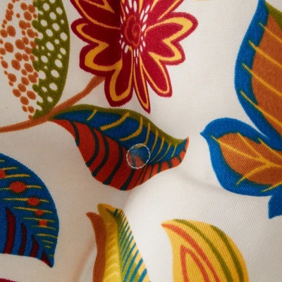 Esprit Floral Outdoor Seat Cushion - Kensington Garden 7 Esprit Floral Outdoor Seat Cushion - Kensington Garden - Image 5